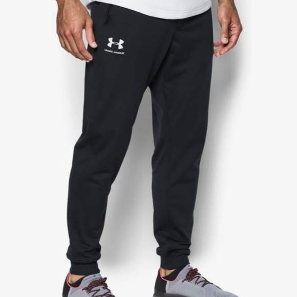 Under Armour ColdGear Tapered Athletic Pants, Black Mens Size Small New! - Picture 9 of 14
